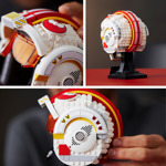 Casco Rojo De Lego Star Wars De Luke Skywalker Modelo 7532