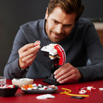 Casco Rojo De Lego Star Wars De Luke Skywalker Modelo 7532