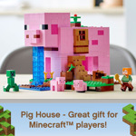 Lego Minecraft The Pig House, 21170 Juguete De Construcció