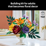 Ramo De Flores Lego Botanicals 10345 Kit De Decoración Flo
