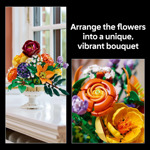 Ramo De Flores Lego Botanicals 10345 Kit De Decoración Flo