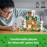 Fortaleza Del Gólem De Hierro Lego Minecraft 21250 Juego D