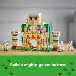 Fortaleza Del Gólem De Hierro Lego Minecraft 21250 Juego D