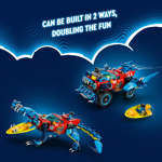 Lego Dreamzzz 71458 Set De Construcción De Cocodrilo Con M
