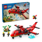 Lego City Avión De Bomberos Juego De Construcción Para Niños