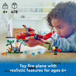 Lego City Avión De Bomberos Juego De Construcción Para Niños