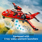 Lego City Avión De Bomberos Juego De Construcción Para Niños