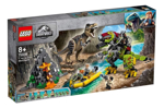Lego Jurassic World Batalla Entre T. Rex Y Dino Mech 75938 -