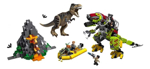 Lego Jurassic World Batalla Entre T. Rex Y Dino Mech 75938 -