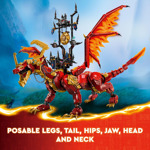 Lego Ninjago Dragón De Movimientos Aventura Ninja Con 6 Mi