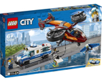 Lego City Policía Set De Juego Helicóptero Y Camión Del Robo