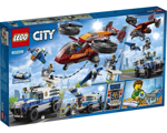 Lego City Policía Set De Juego Helicóptero Y Camión Del Robo