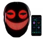 Máscara Led Bt Gadnic Editable Para Adultos Niños