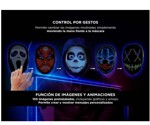 Máscara Led Bt Gadnic Editable Para Adultos Niños