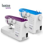 Máquina De Coser Recta Lumina Spezia Uva 36 Diseños De Puntada