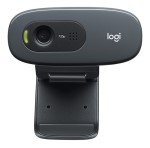 Cámara Web Logitech Webcam Hd C270 C/ Micrófono 720p Oficial