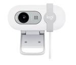 Camara Web Logitech Brio 100 Full Hd 1080p Microfono Blanco