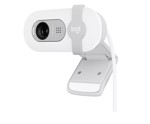 Camara Web Logitech Brio 100 Full Hd 1080p Microfono Blanco
