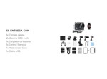 Cámara Deportiva Akaso V50X 4K 30FPS Sensor IMX386