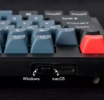 Teclado Mecanico Cableado Keychron V5 Knob Rgb Hotswap Red
