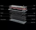 Teclado Mecanico Tkl Keychron Q3 Qmk Knob Rgb Hotswap Brown