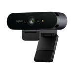 Camara Web Webcam Logitech Brio 4k Uhd Hdr Windows Hello Usb
