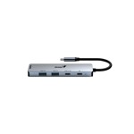 Hub Genius UH-500 USB-C a USBx2 HDMIx1 USB-Cx1