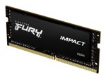 Memoria RAM Kingston 32GB 3200Mhz DDR4 SODIMM Fury Impact