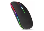 Mouse Inalámbrico.  Led RGB.  Bluetooth .  USB / Bluetooth