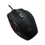 Mouse Gamer Logitech G600 MMO 8,200 DPI - Negro