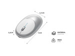 Mouse Inalámbrico Satechi M1 Bluetooth Recargable (Negro)