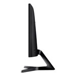 Monitor 27 Gamer Curvo Samsung D366 100hz Fhd Ls27d366galx Color Negro