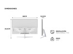 Monitor Gaming Gadnic 27 Plana IPS FHD 165 Hz Sin Bordes 1 Ms
