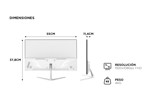 Monitor Gaming Gadnic 24 Plana IPS FHD 165 Hz Sin Bordes 