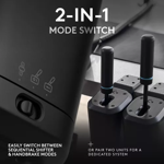 Palanca Logitech G Rs Shifter & Handbrake With Easy Mode