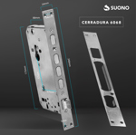 Cerradura Digital Smartlock Id Pro C/ Pantalla Oled Wifi