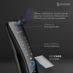 Cerradura Digital Smartlock Suono Wifi  Id Pro Hasta 120mm