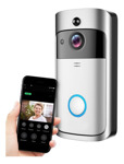 Timbre Portero Visor Wifi V5 Inalambrico Camara Movimiento