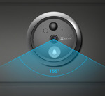 Timbre Inalámbrico Ezviz Con Visor Hp4
