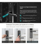 Cerradura Inteligente C/Huella Dactilar Tarjetas Ezviz Dl05