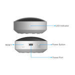 Control Universal Ezviz T33 Smart Home Wifi Tv 360 Ir 8m
