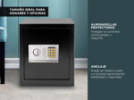 Caja Fuerte Gadnic Seguridad Reforzada Digital Con Llave y Teclado