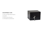 Caja Fuerte Gadnic Seguridad Reforzada Abulonar Pared