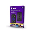Reproductor de Streaming Roku Express HDMI Sin Cargador
