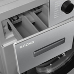Lavarropas Enova carga frontal 8 kg Gris LE08F10-GR