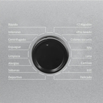 Lavarropas Enova carga frontal 8 kg Gris LE08F10-GR