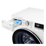 Lavarropas LG WM10VVC4S6 Inverter 10kg 1400rpm Blanco
