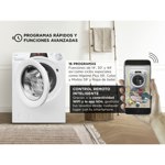 Lavarropa Candy RO1274DWMT1-12 Carga Frontal 7 KG 1200 RPM Blanco Inverter