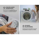 Lavarropa Candy RO1274DWMT1-12 Carga Frontal 7 KG 1200 RPM Blanco Inverter