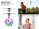 Esfera Voladora Gadnic Helicóptero Con Luces LED